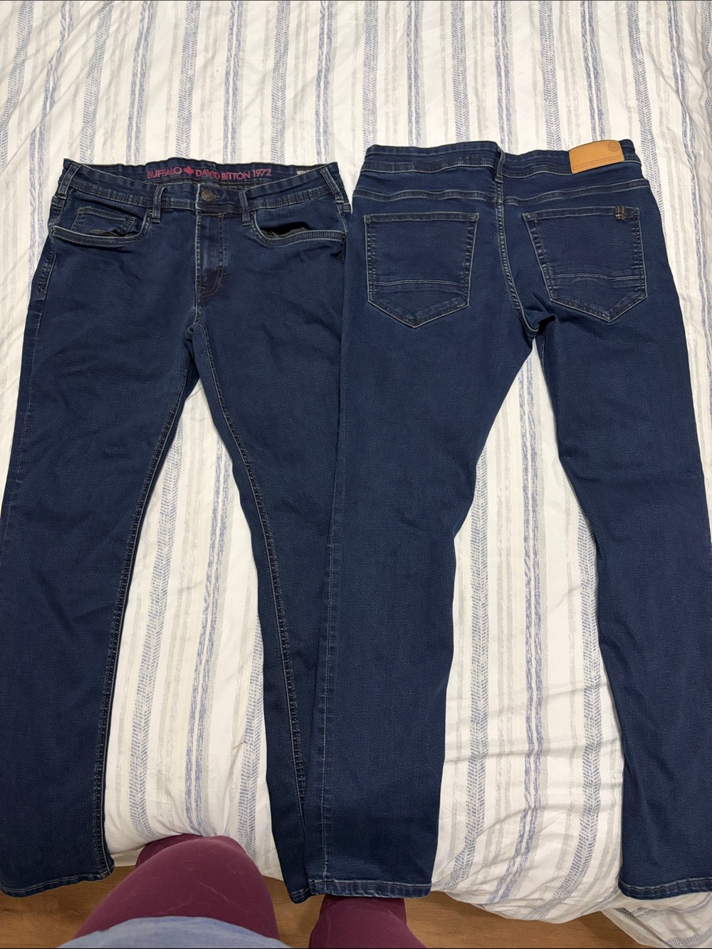 Buffalo David Bitton Men's Navy Skinny Jeans - Pack of 2